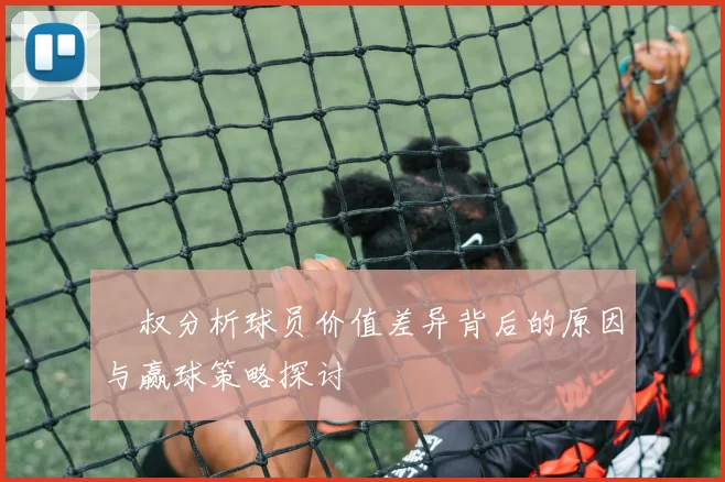 囧叔分析球员价值差异背后的原因与赢球策略探讨