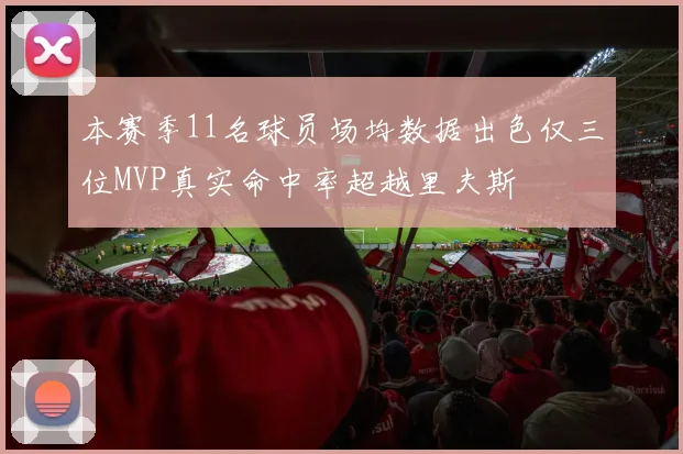 本赛季11名球员场均数据出色仅三位MVP真实命中率超越里夫斯